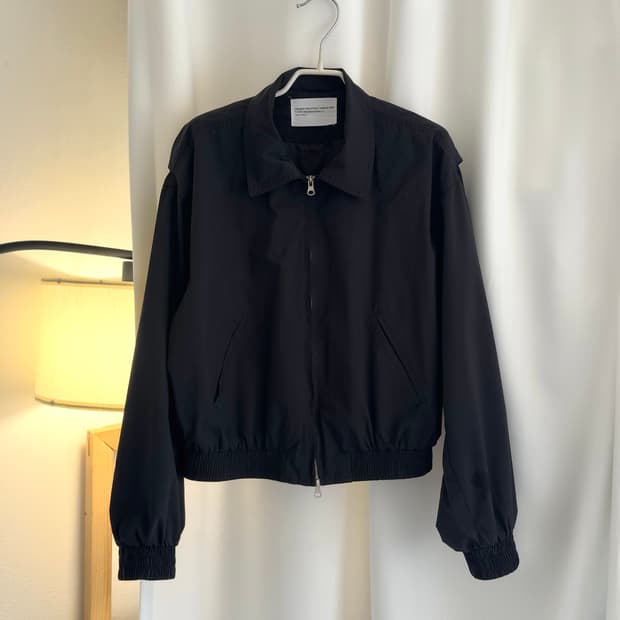 [PLACE STUDIO] two way crop blouson jack