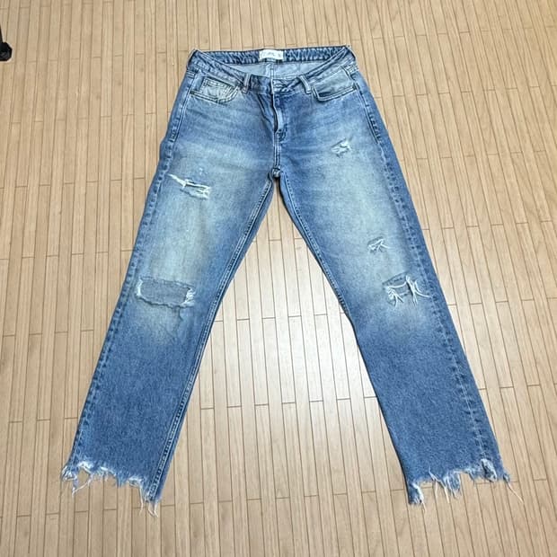 망고 여성 찢청 연청