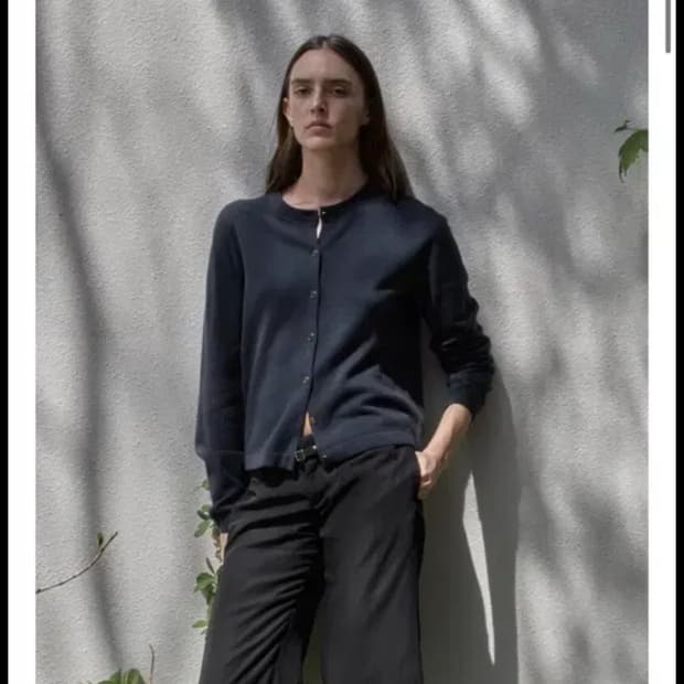 mudule 니트 가디건 3 size 블랙