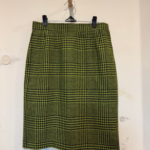 빈티지 입생로랑 울 스커트