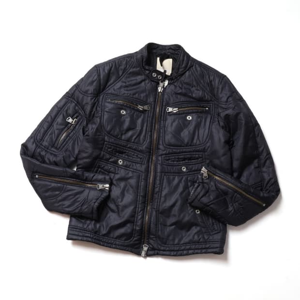 디젤 DIESEL Multi Zip Nylon Jacket 

