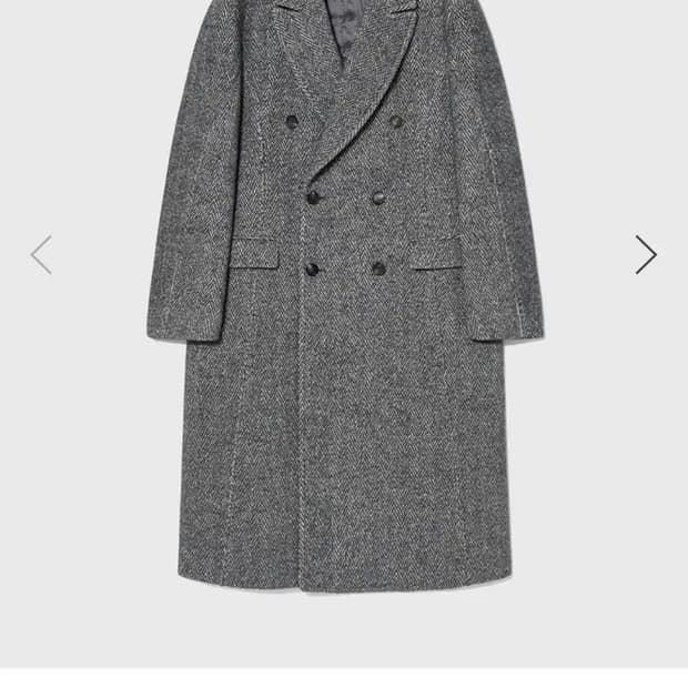 [새상품] 벨리에 오버사이즈 컷업 더블코트 M사이즈