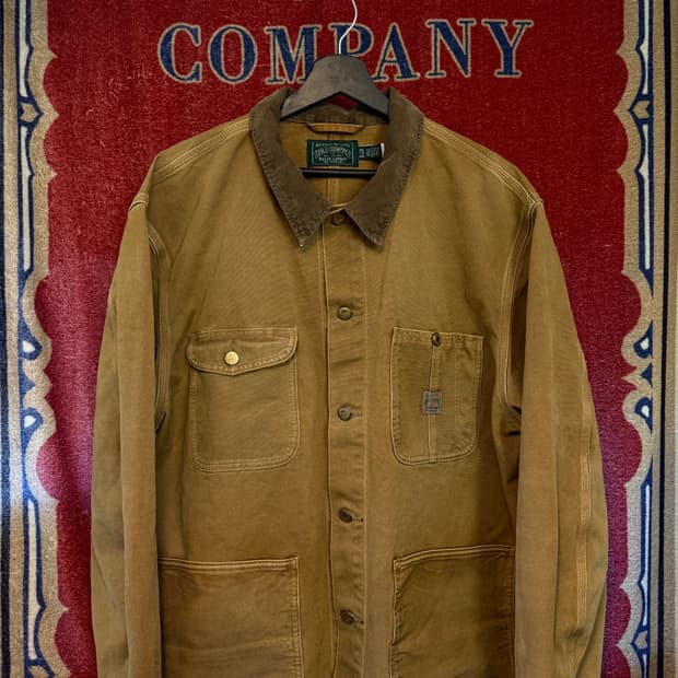 Polo Country 브라운 초어 자켓 XXL