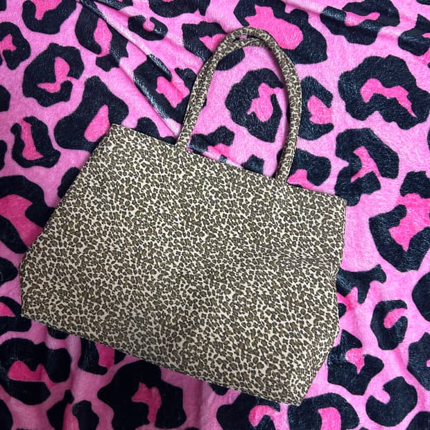 Rudolph valentino leopard bag
