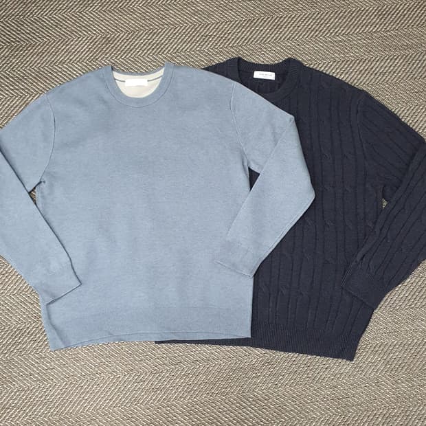 마인드브릿지 니트 스웨터 남자105~110 (2벌가격)