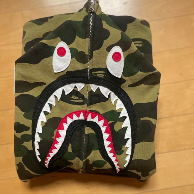 정품 베이프 녹계 XL L로 교환