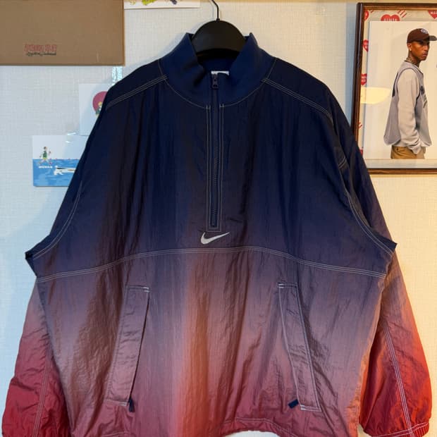 [XL] 슈프림 x 나이키 립스탑 풀오버 멀티컬러 - 24SS