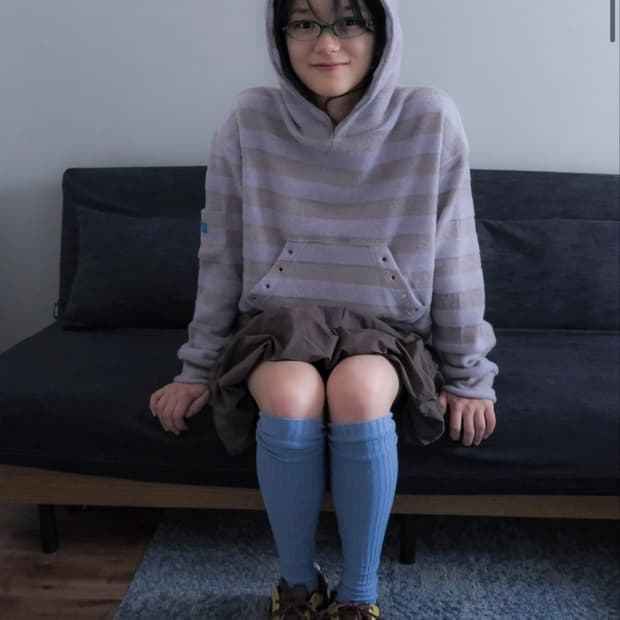 인앤양인하모니 브러쉬 후드 라이트퍼플