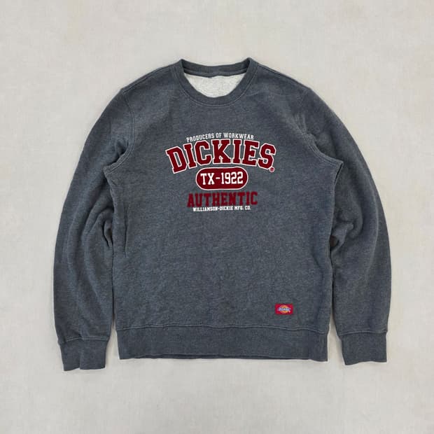 [M] 디키즈 약기모 빈티지 로고 맨투맨 0220J