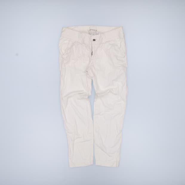 70-98 폴로진 화이트 코튼팬츠 0406H1