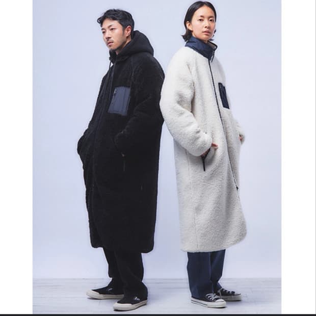 하이드아웃 롱 후리스 자켓 이효리 후리스