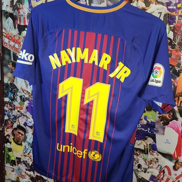 바르셀로나 17-18 네이마르 유니폼