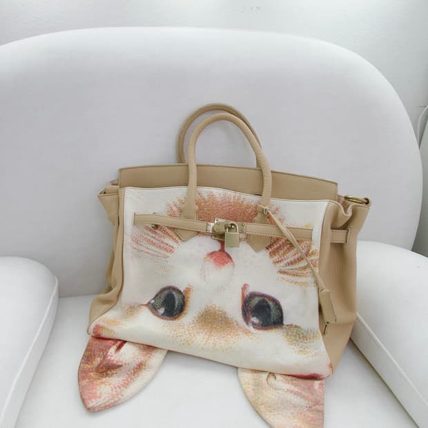 AHCAHCUM 무챠챠 네코 백