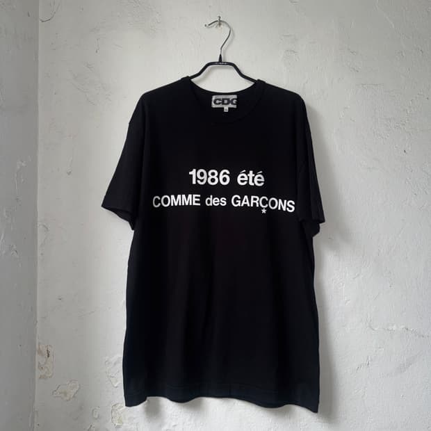 [XXL]comme des garcons 꼼데가르송 블랙 반팔티셔츠