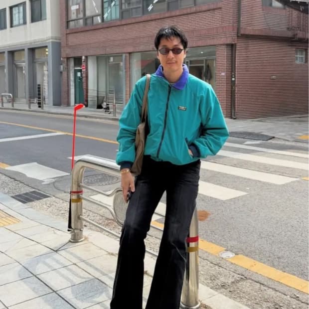 엘엘빈 웜업자켓 L