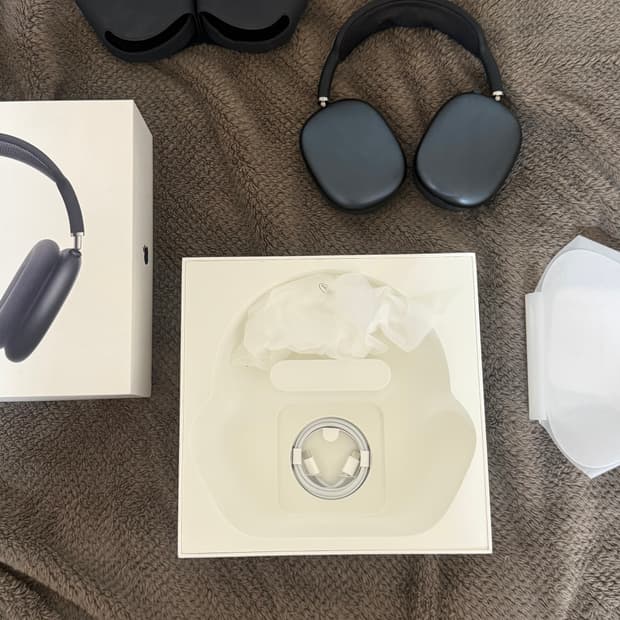 type-c 에어팟 맥스 미드나이트(애플케어플러스 ㅇ 26년10월까지)