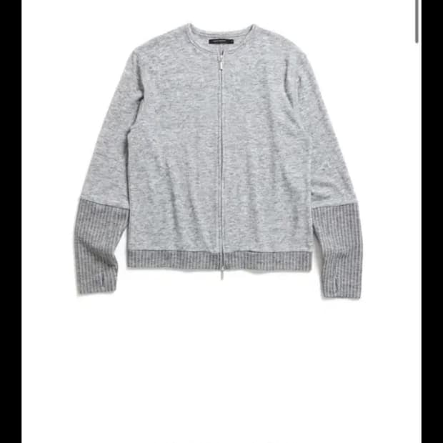 해칭룸 레이어 가디건 grey