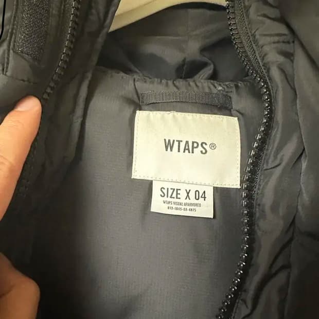 더블탭스 Wtaps torpor 패딩 XL