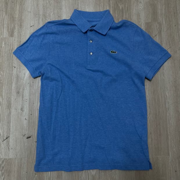 라코스테 자수 로고 반팔 PK 카라티 [스카이 블루] 4사이즈