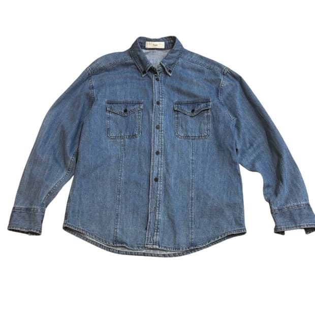 던스트 데님 셔츠