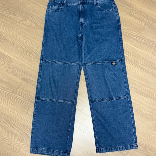 디키즈 블루 데님 팬츠 34x32