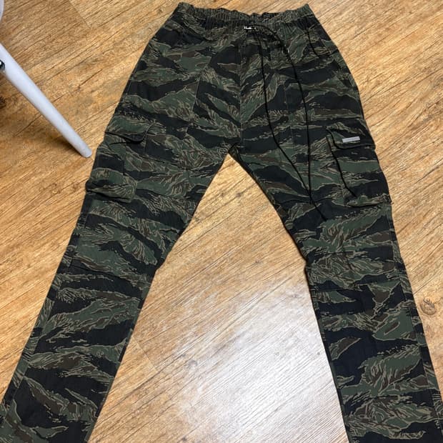 하이퍼데님 타이거카모 팬츠