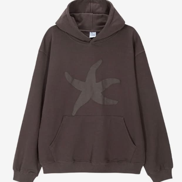 더콜디스트모먼트 후드티 브라운 L