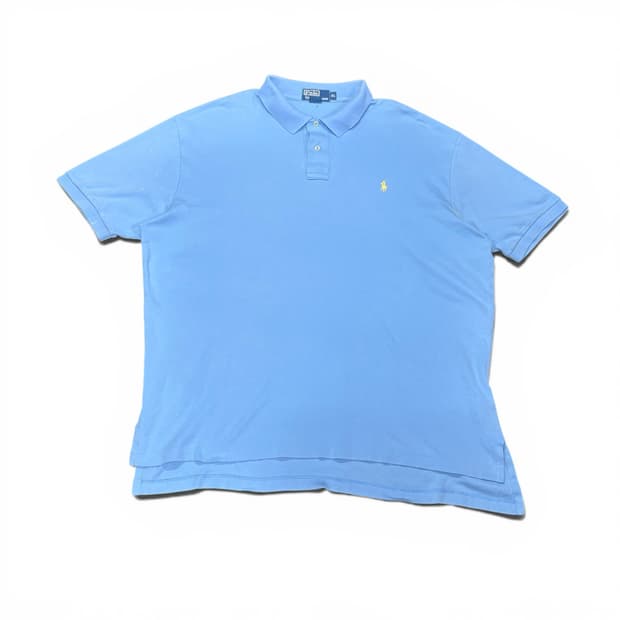 2XL 폴로 랄프로렌 스카이블루 PK 반팔 카라티