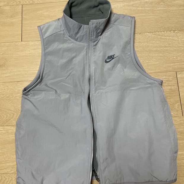 (해외직구) 나이키 스포츠웨어 스포츠 유틸리티 오버사이즈 리버시블 조끼