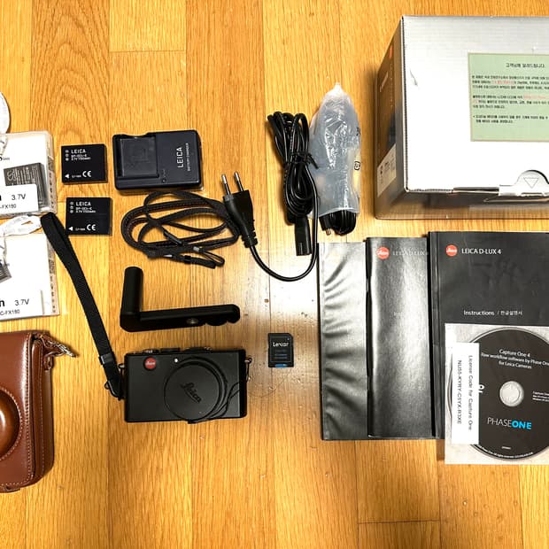 라이카 D-LUX 4 국내 정발 풀박스 빈티지디카