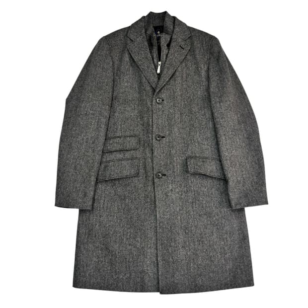 브룩스브라더스 헤링본 울 코트