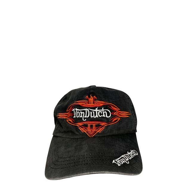 00s 본더치 y2k 자수 워시드 볼캡 모자