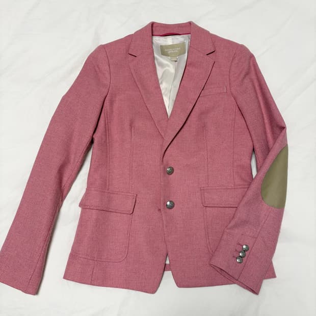 바나나리퍼블릭 헤링본 울자켓