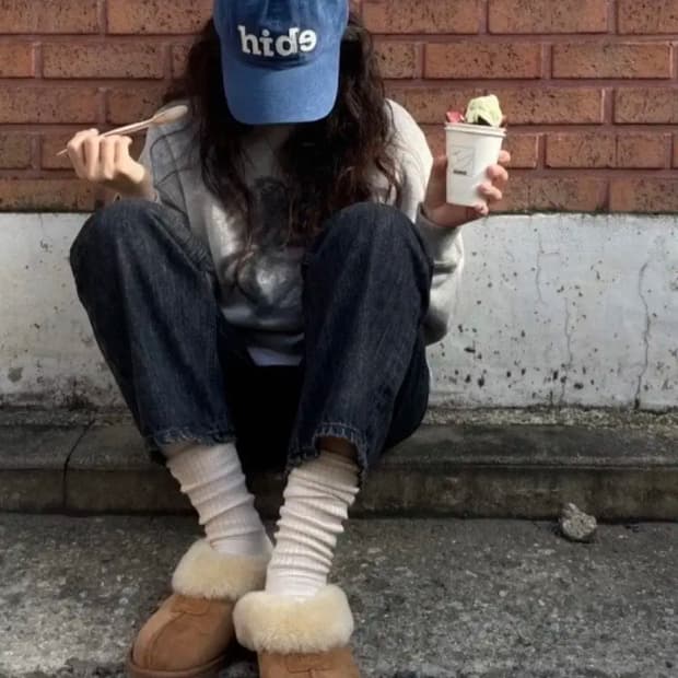 노멜렛 켈리 데님 프렌치블랙