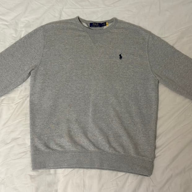 폴로 그레이 맨투맨