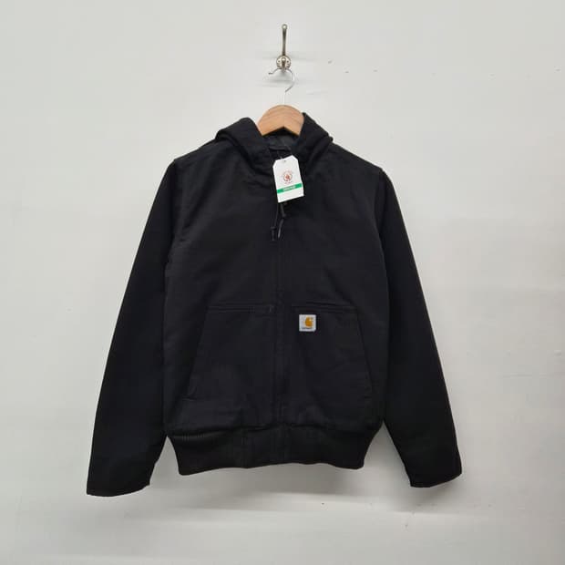 칼하트 블랙 액티브 자켓 남녀공용 S
