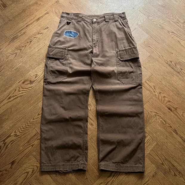 [36]USA 빈티지 멀티포켓 부쉬 카고팬츠