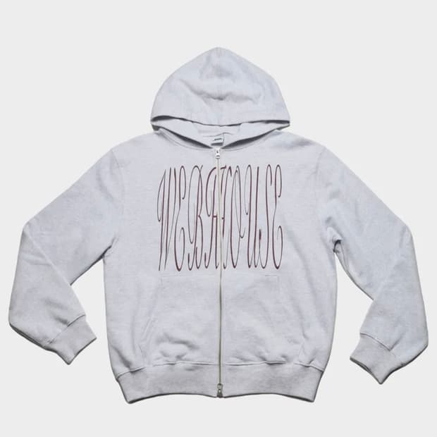 웹하우스 스크립트 후드집업 애쉬그레이