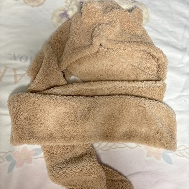 곰돌이 양털 바라클라바