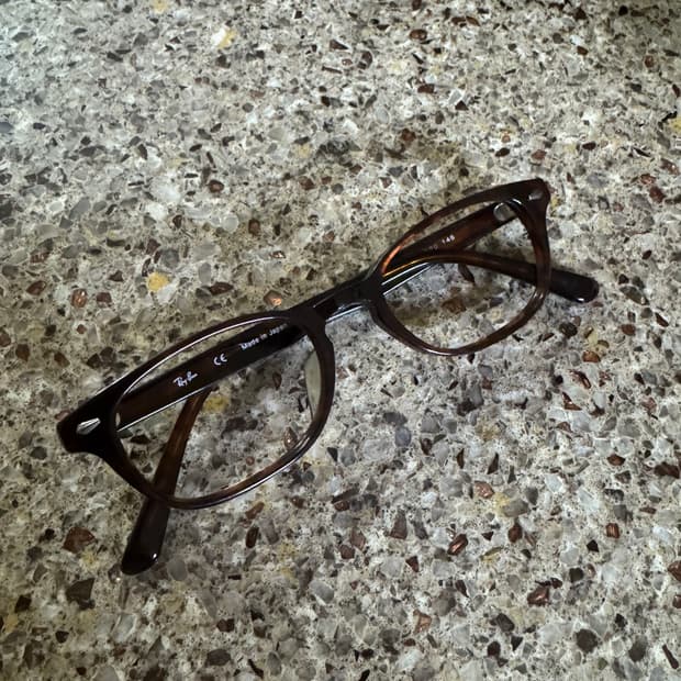레이벤 빈티지 뿔테 안경테