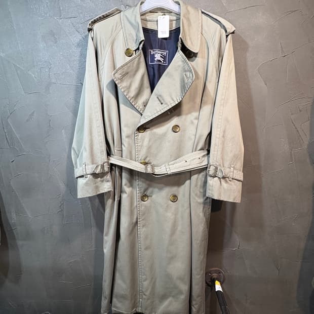 [40/S] BURBERRY 버버리 구형 더블 트렌치 코트