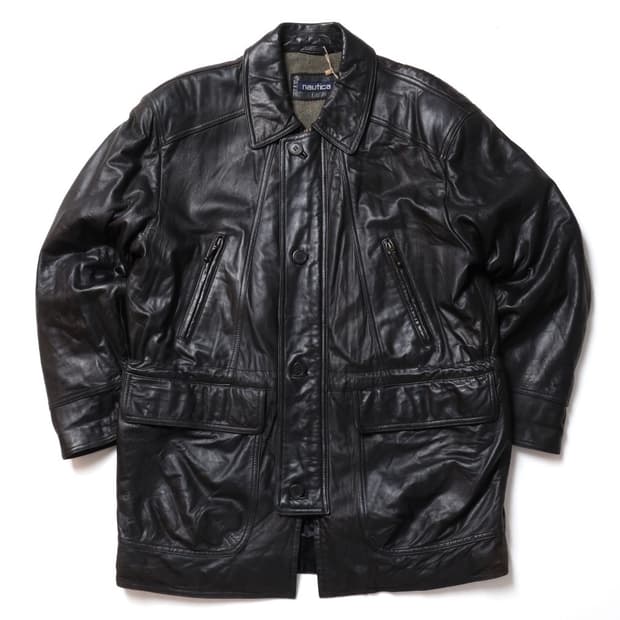 90's 노티카 nautica Lambskin Jacket  