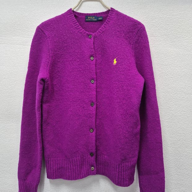 폴로 퍼플 가디건 / 55 (정품)