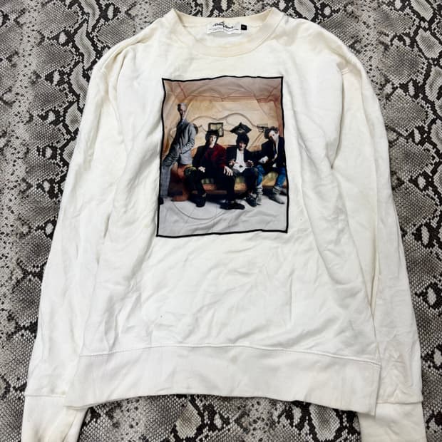 “Rolling Stones” Band Print Sleeve
