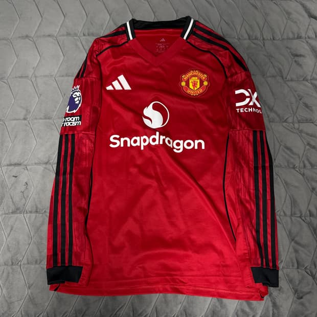 25-26 맨유 유니폼 XL 쿠냐마킹