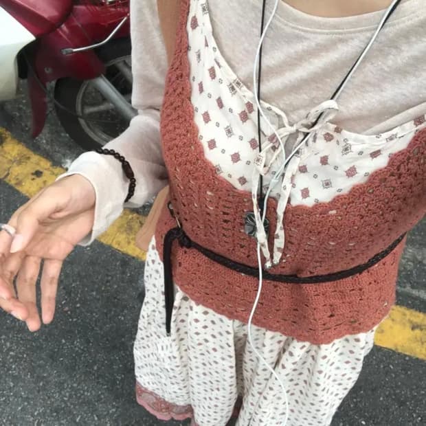 어스뮤직 모리걸 히피 페이즐리 빈티지 롱원피스