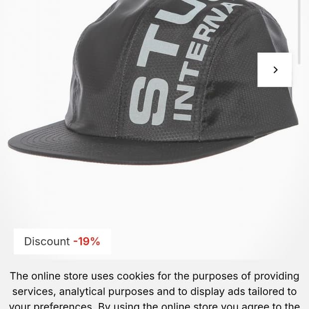 Stussy Reflective Camp Snapback