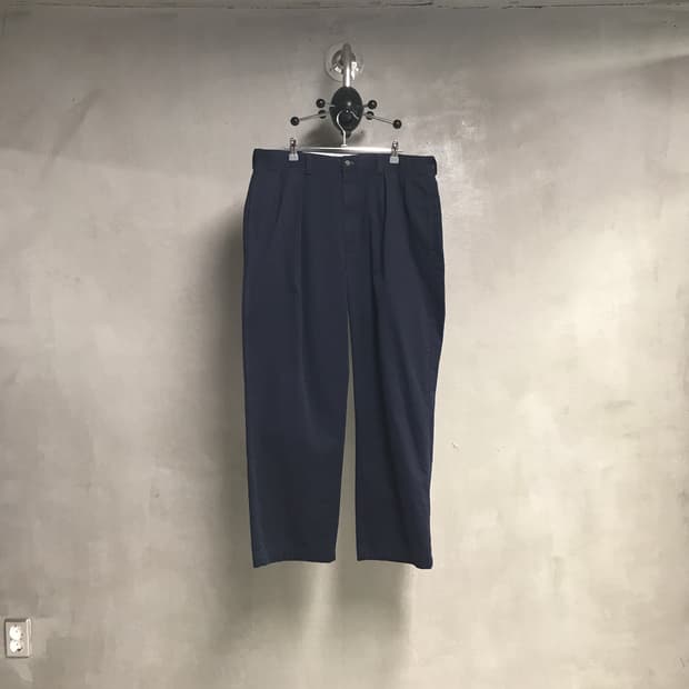 폴로 랄프로렌 네이비 투턱 치노 팬츠 36/36