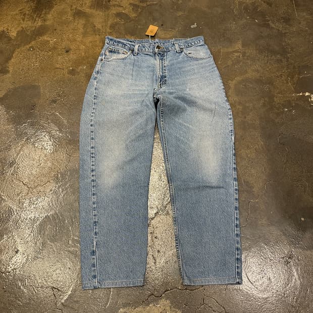 Carhartt 칼하트 테이퍼드핏 데님팬츠 36x34