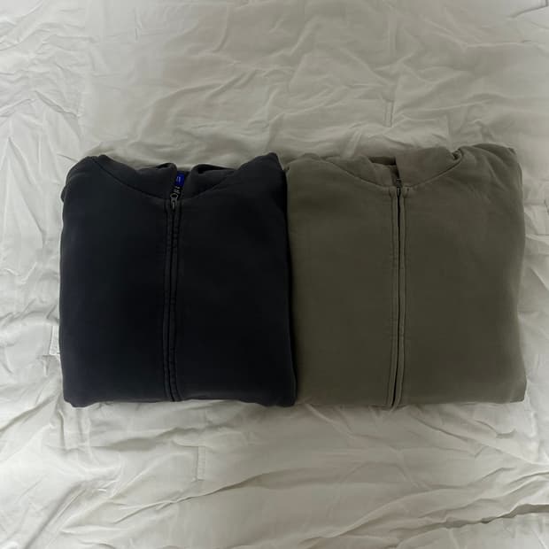 [M] 이지 갭 후드집업 다크그레이, 그레이 일괄